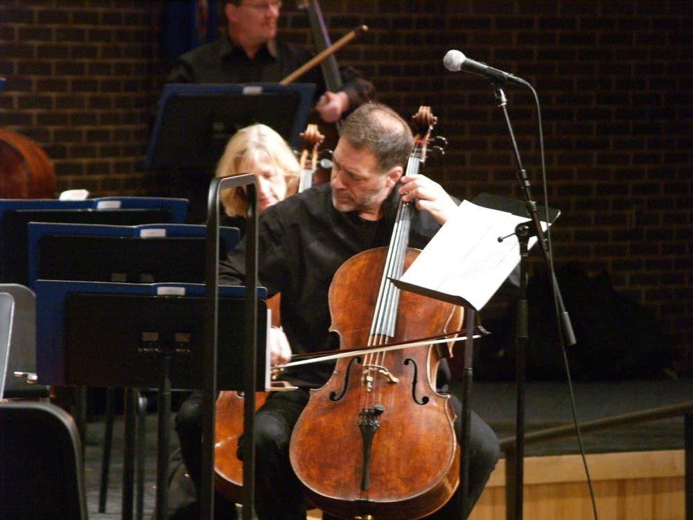 Minnesota Orchestra cellist Tony Ross