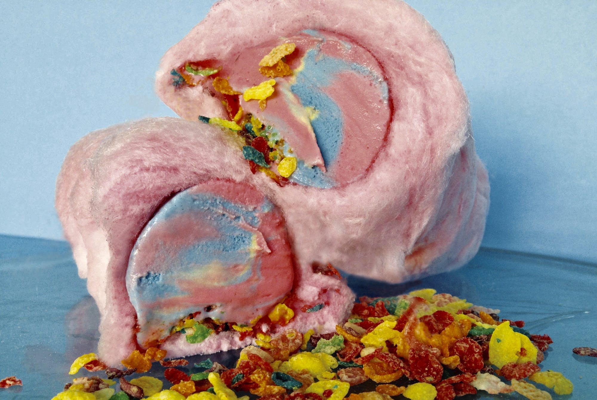 Rainbow cloud roll