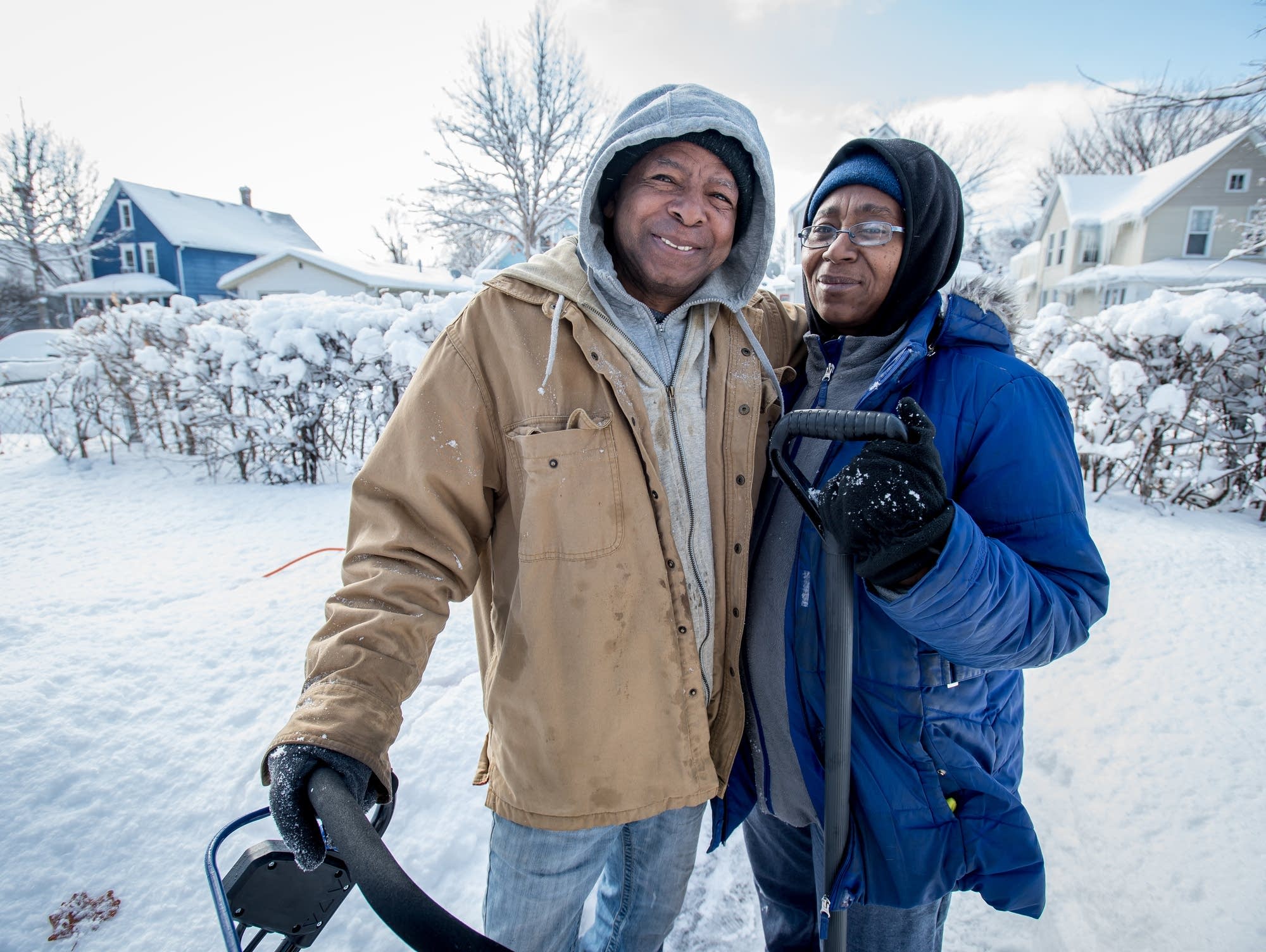 Danny Barber (left), 69, and his wife Joann Barber, 59