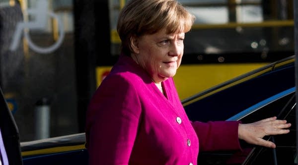 German Chancellor Angela Merkel.