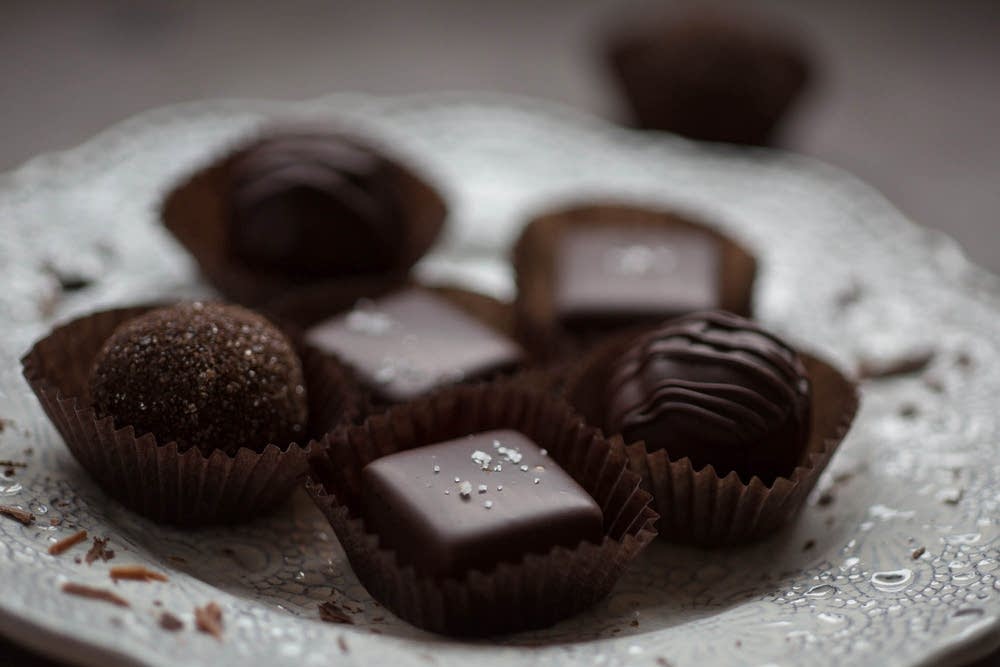 Photos Artisan chocolates from the Twin Cities Minnesota Public Radio News