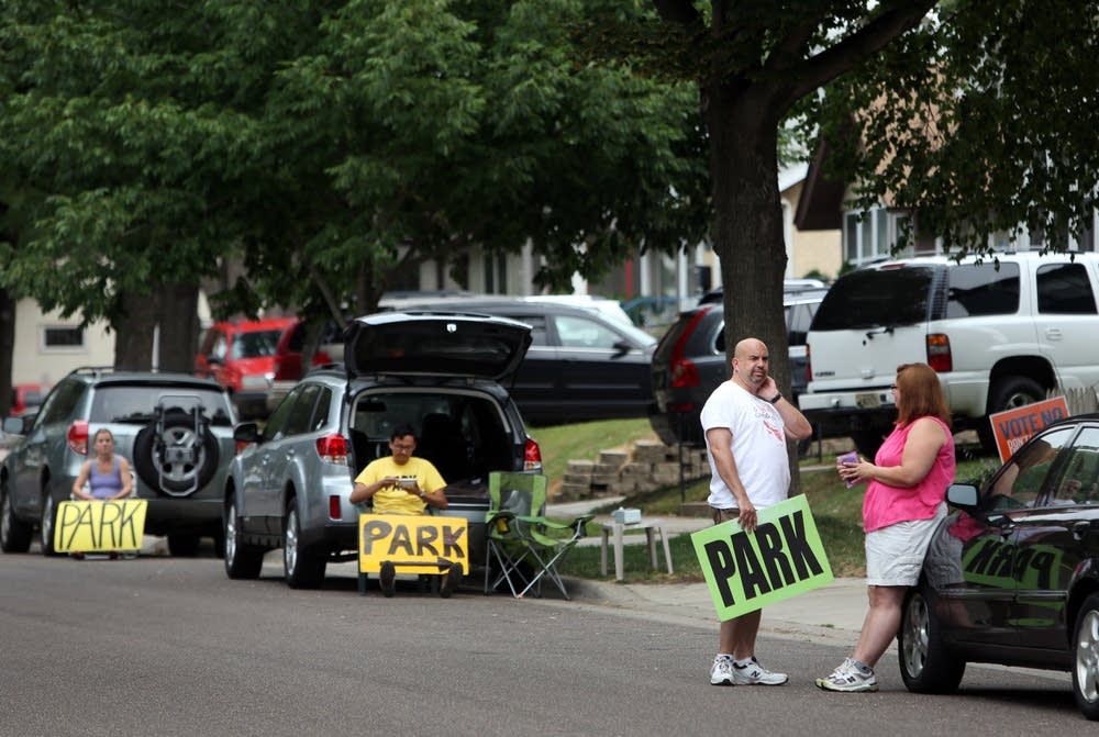 Selling parking spots