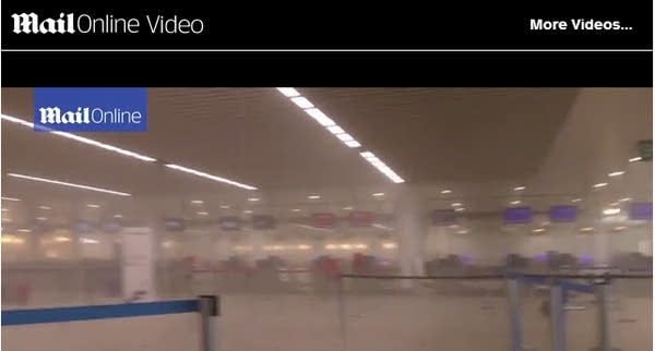 Video: Amid Brussels attack, a traveler kept filming