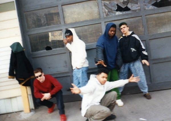 Kevin and friends in Champaign, Ill., circa 1992