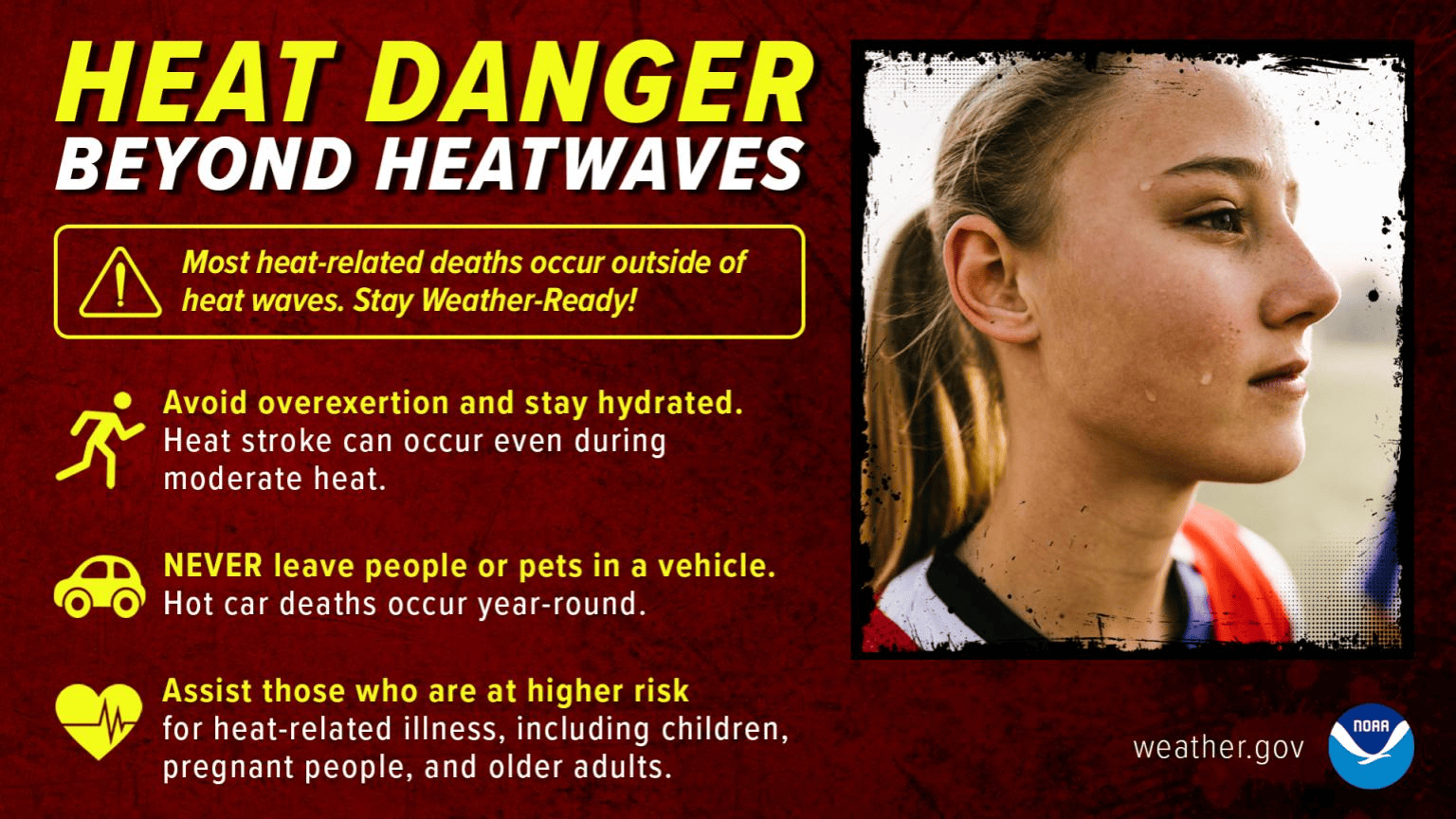 Heat danger