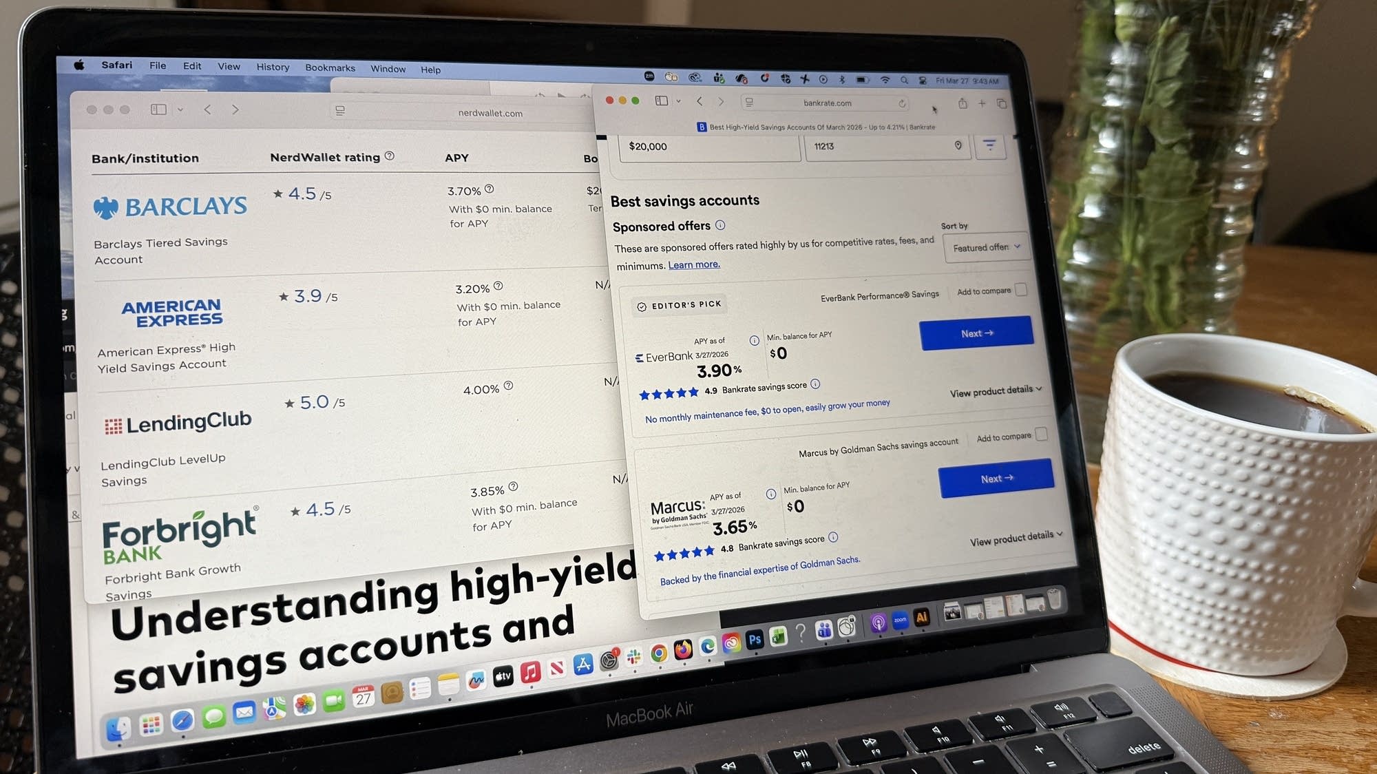 Small banks struggle to keep deposits as consumers shop for high rates