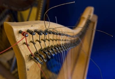 Harp strings await further work