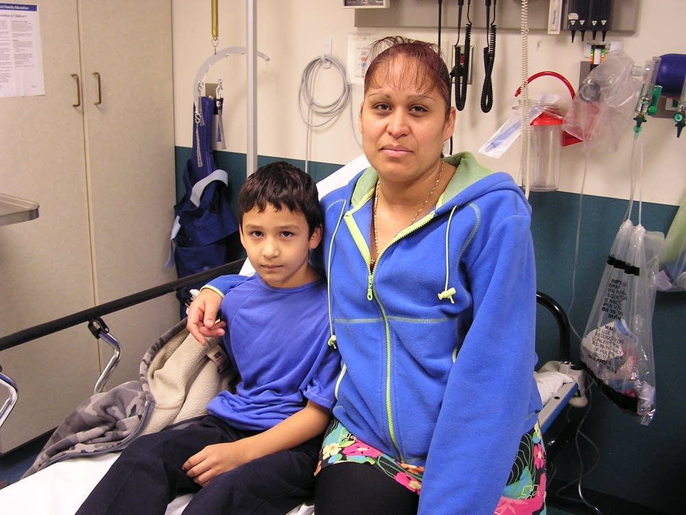 Jesse and his mother