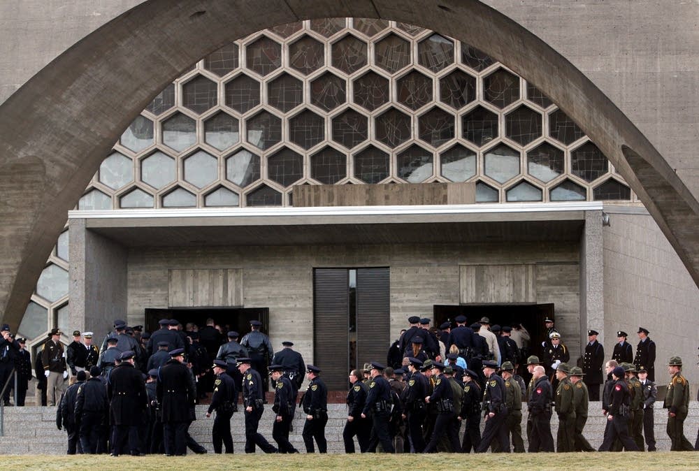 Police officer funeral