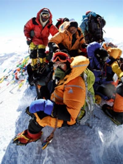 Mount Everest climbers