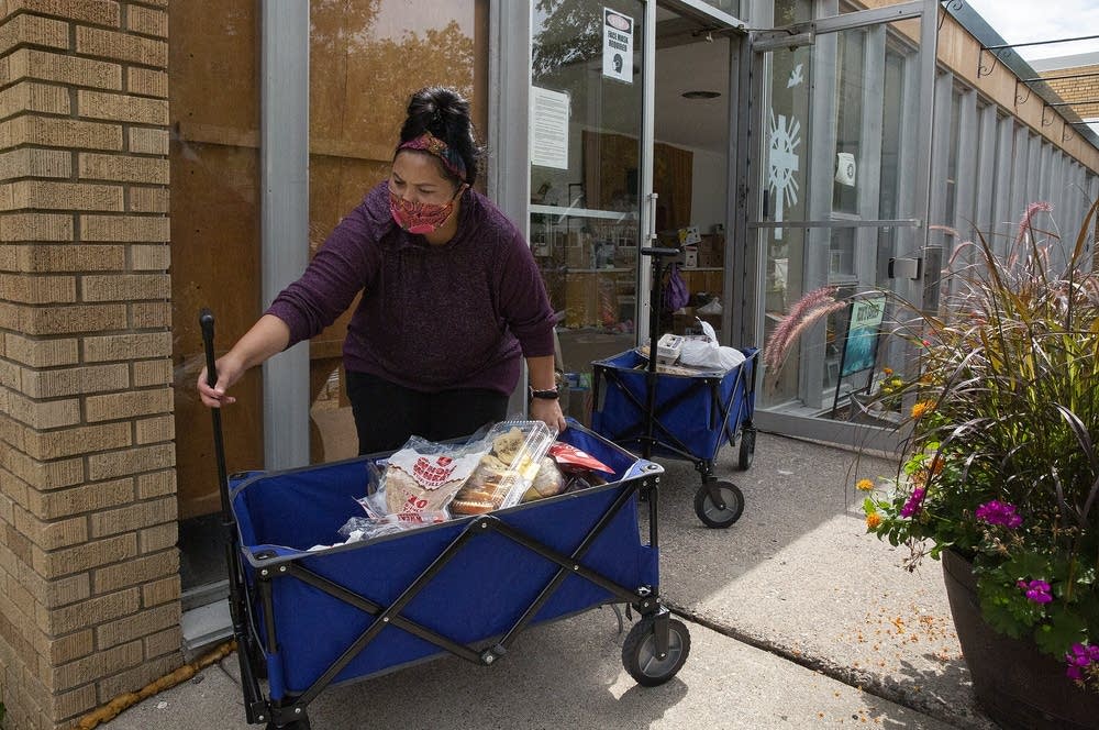 Minnesota food shelves, already busy, brace for bigger demand MPR News