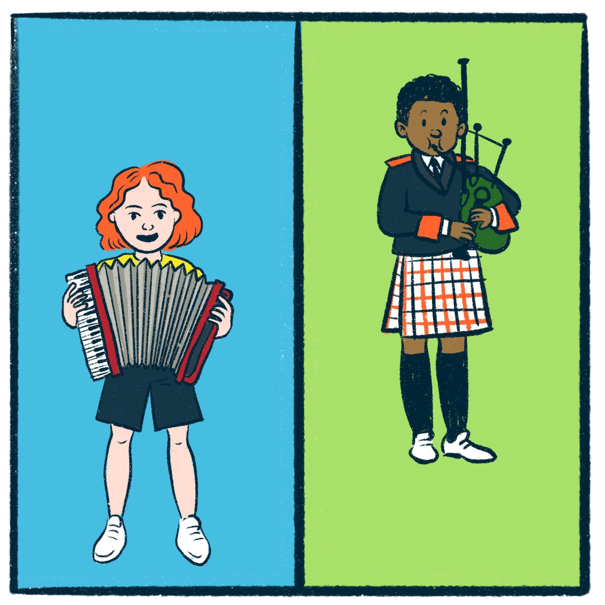 cover of episode Accordions vs. Bagpipes: a musical debate