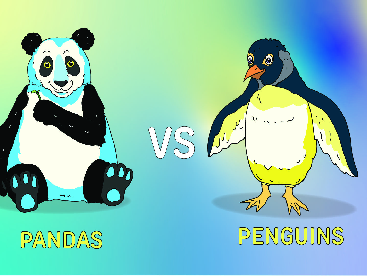 Panda And Penguin Tales From The TBR: The Adventures Of Penguin