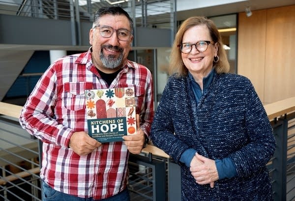 two people posing for a portrait
