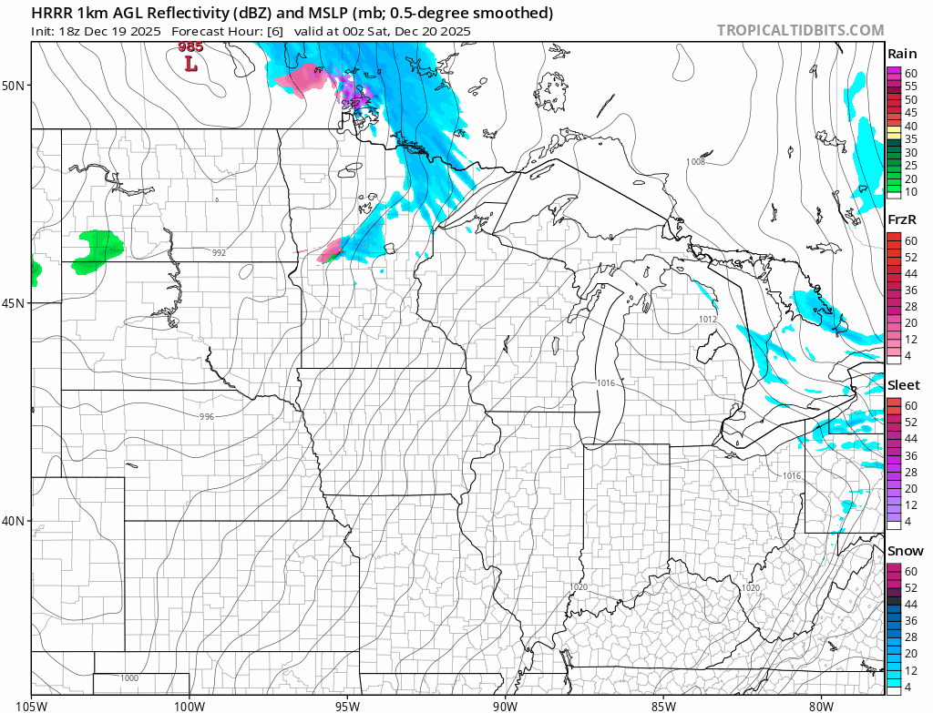 NOAA HRRR model