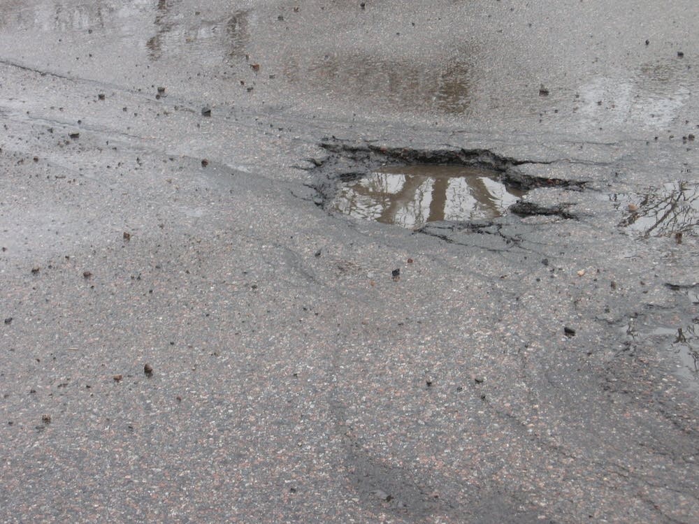 A pothole portrait