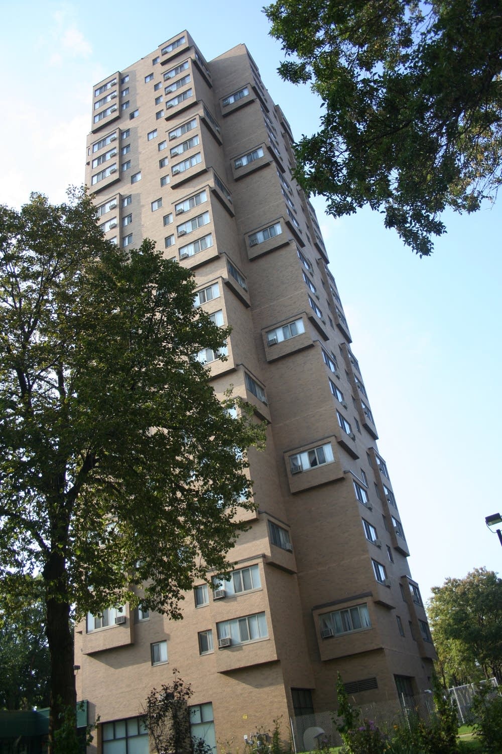 Mohamoud Hassan's former apartment building