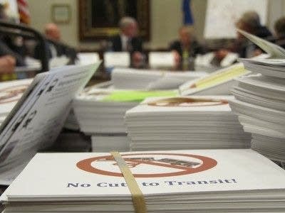Transit advocates make their case to Dayton