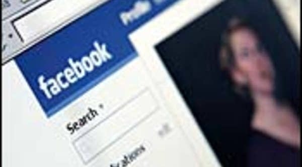 Facebook website on a browser