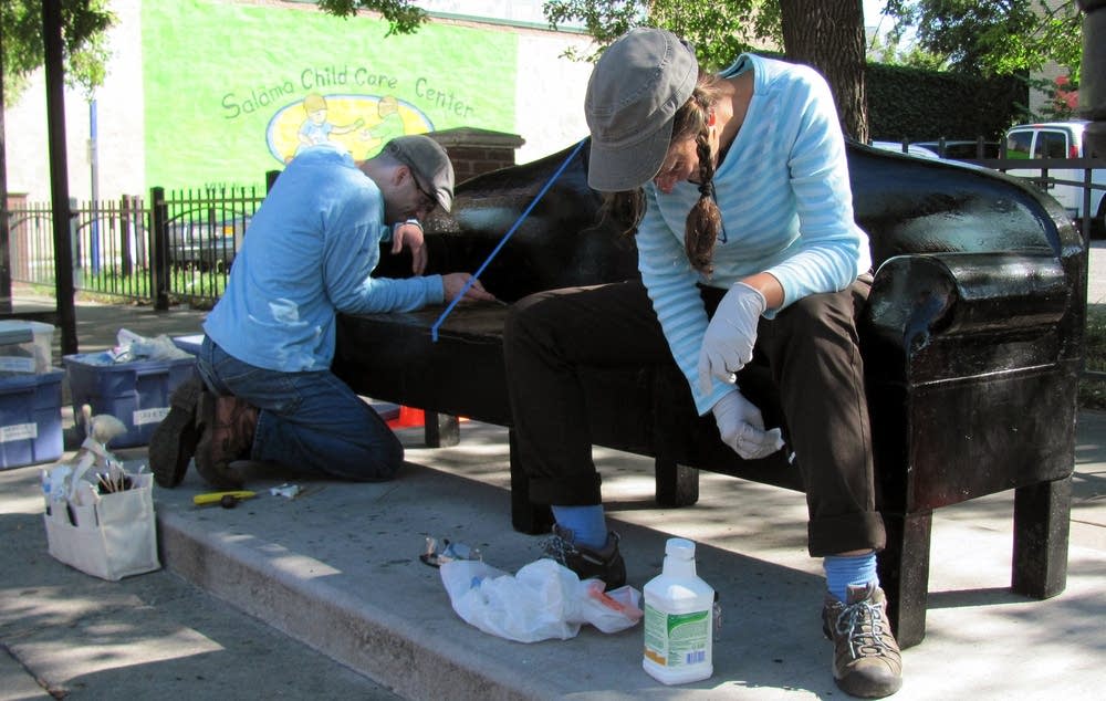 Restoring bench