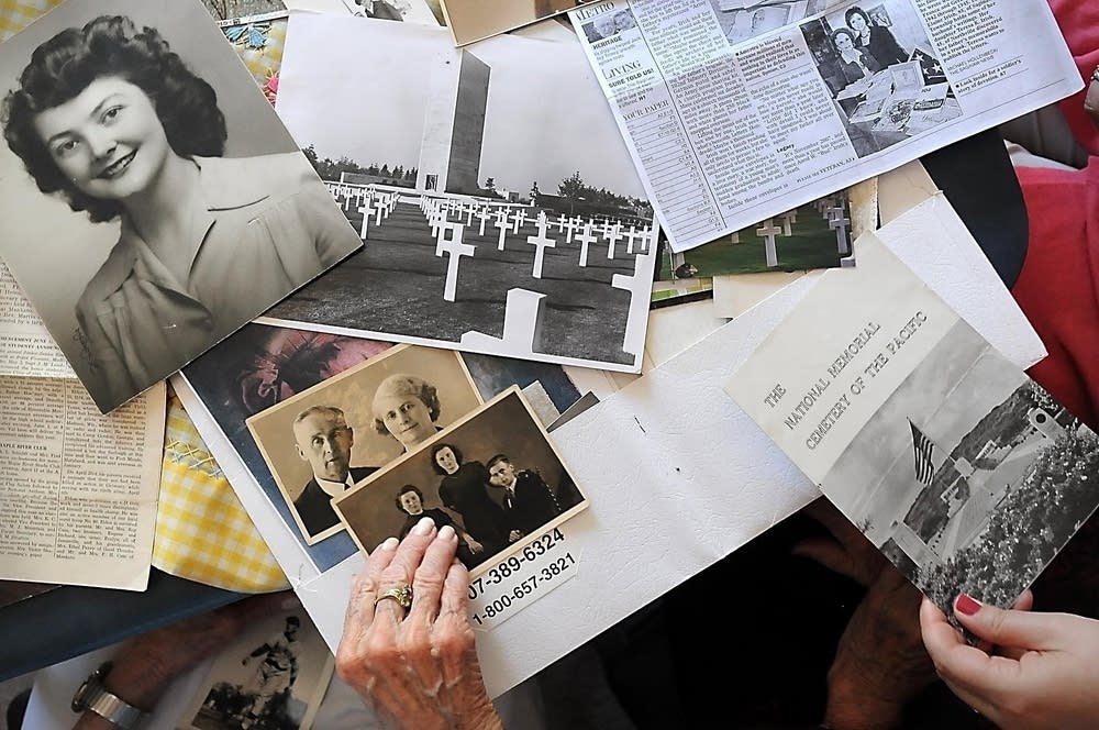 Letters, photos from WWII