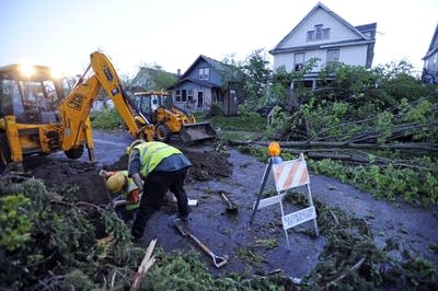 Storm cleanup