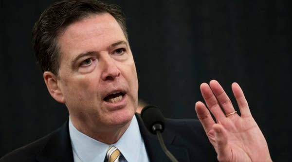 James Comey, director of the Federal Bureau of Investigation (FBI), testifies during a House Permanent Select Committee on Intelligence hearing concerning Russian meddling in the 2016 U.S. election.