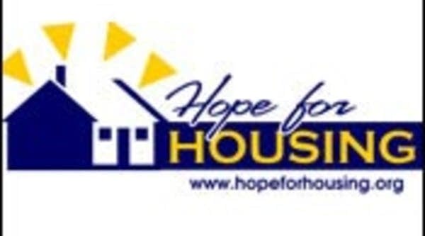 Logo for the Hope for Housing program