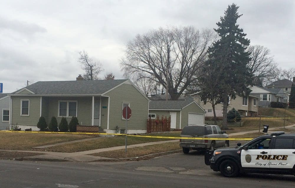 The scene of the shooting