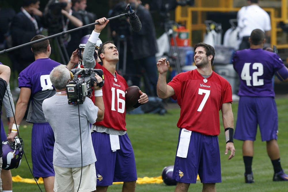 Christian Ponder, Matt Cassel