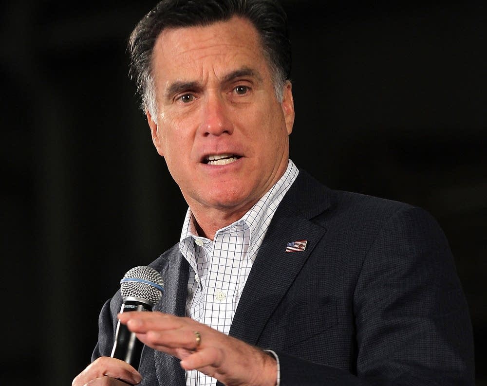 Romney campaigns In N. Dakota