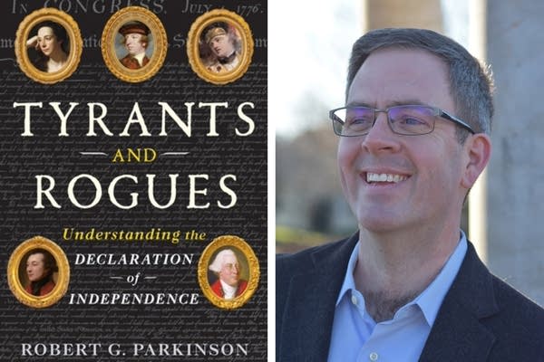A book cover and author photo.