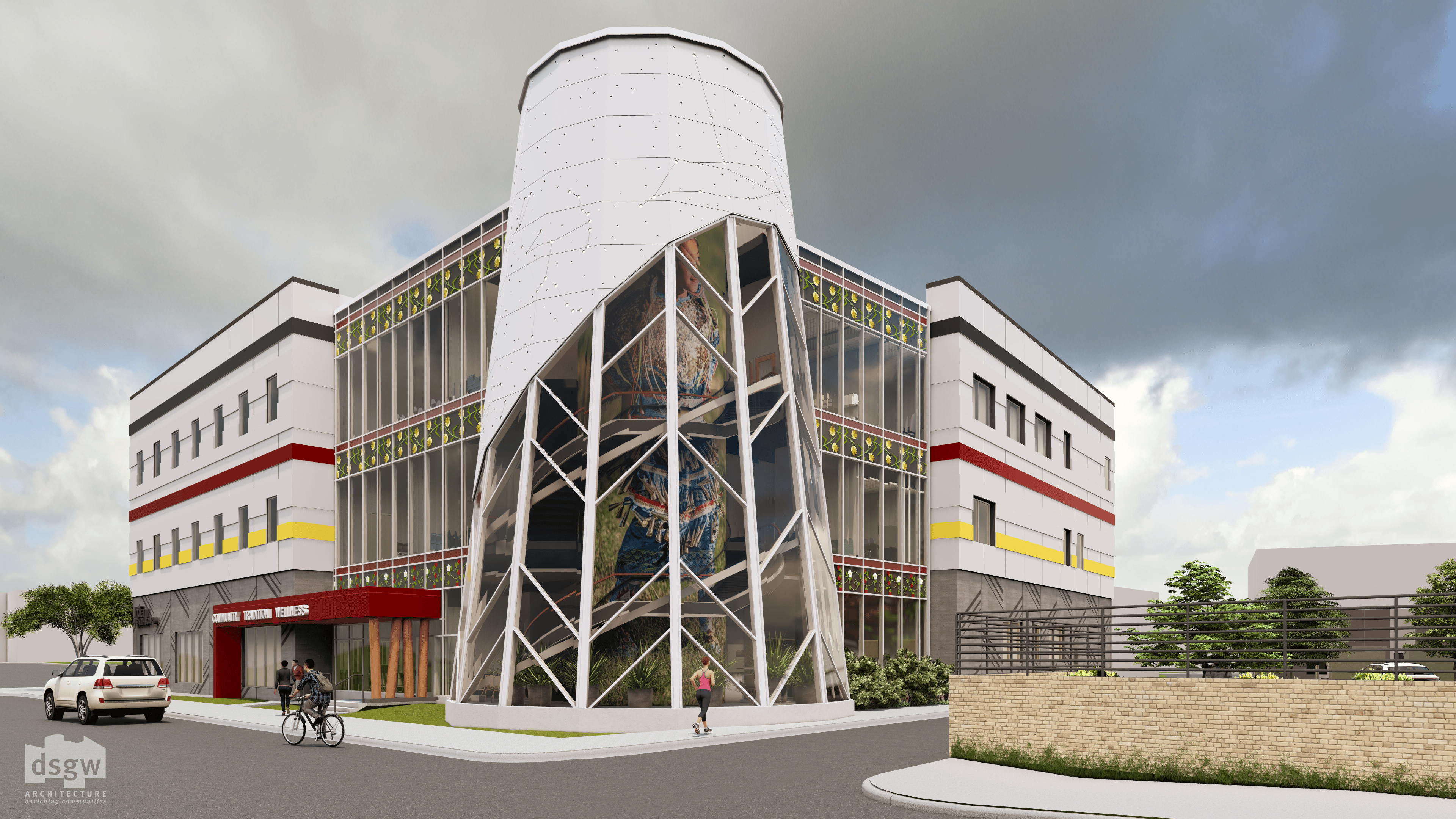 A photo rendering