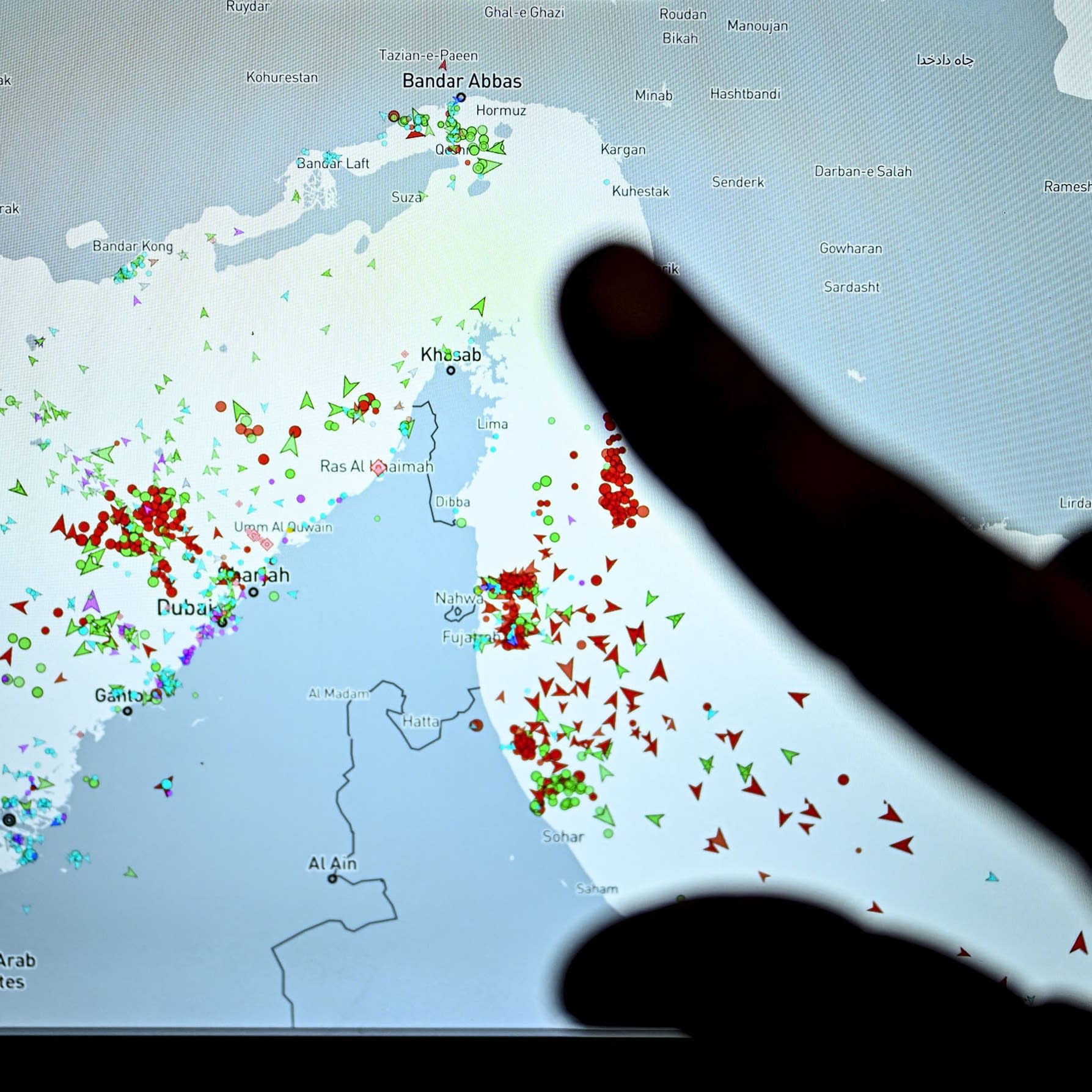 What supply chains are being choked off by war?