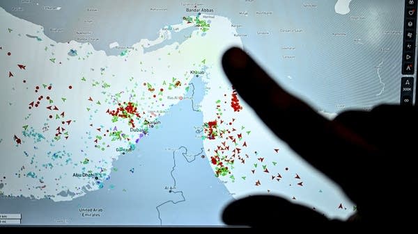 What supply chains are being choked off by war?