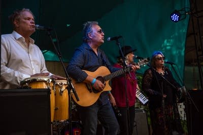 Chickaboom & Troglodyte performing on stage