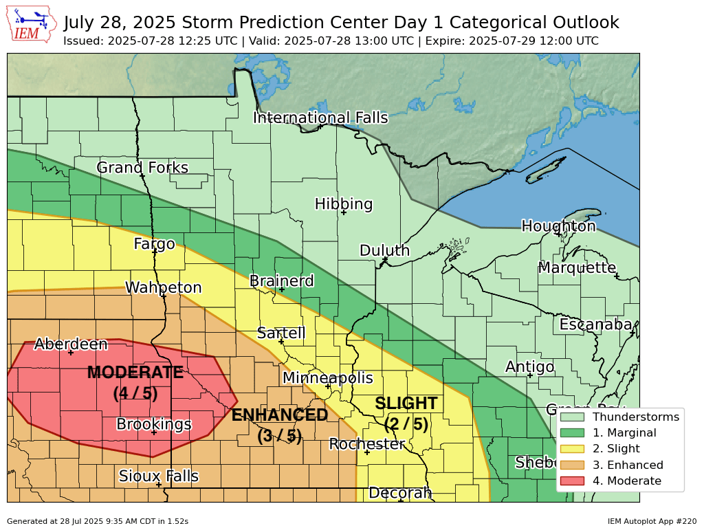 Hot, humid Monday with more severe storms developing 