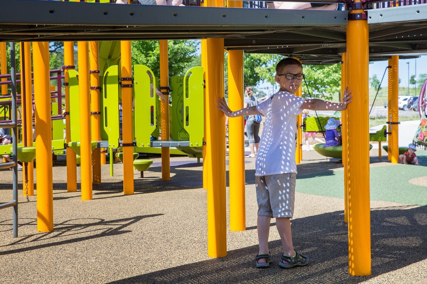 Innovative Woodbury playground designed for kids of all abilities MPR