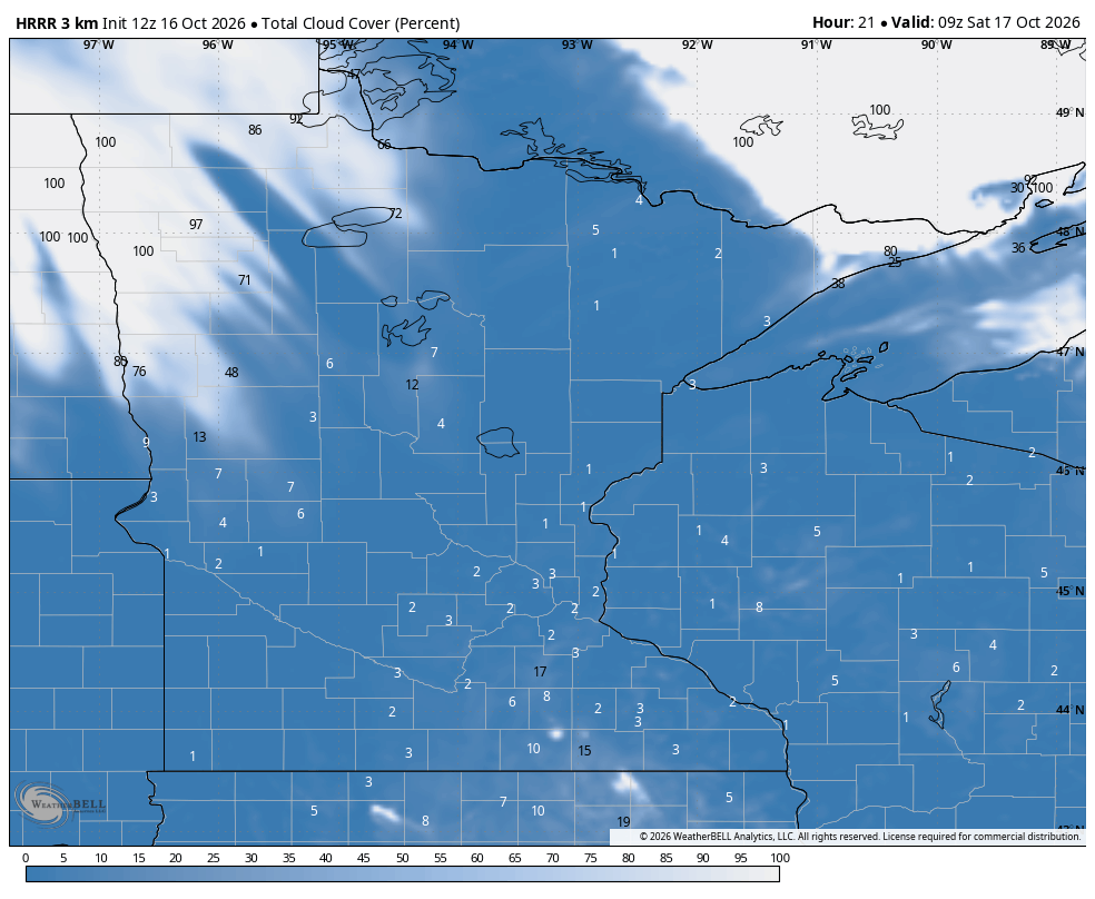 Darker blue maps of Minnesota