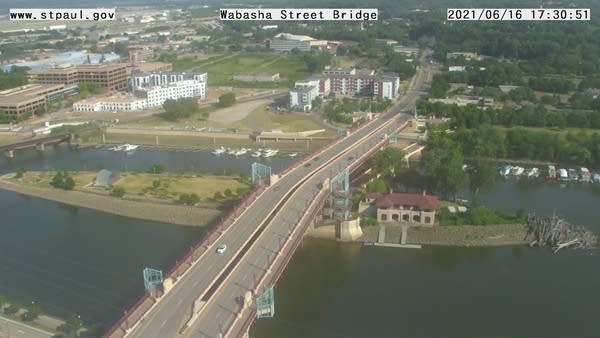 Mississippi River at St. Paul webcam