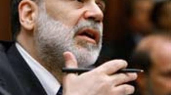Federal Reserve Chairman Ben Bernanke testifies during the House Financial Services Committee hearing on Capitol Hill.