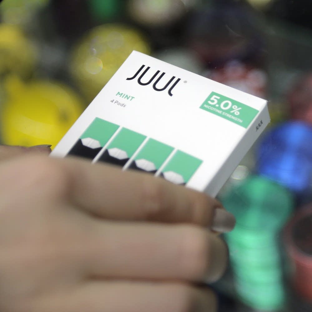 Juul halts U.S. sales of popular mint-flavored e-cigarettes | MPR News