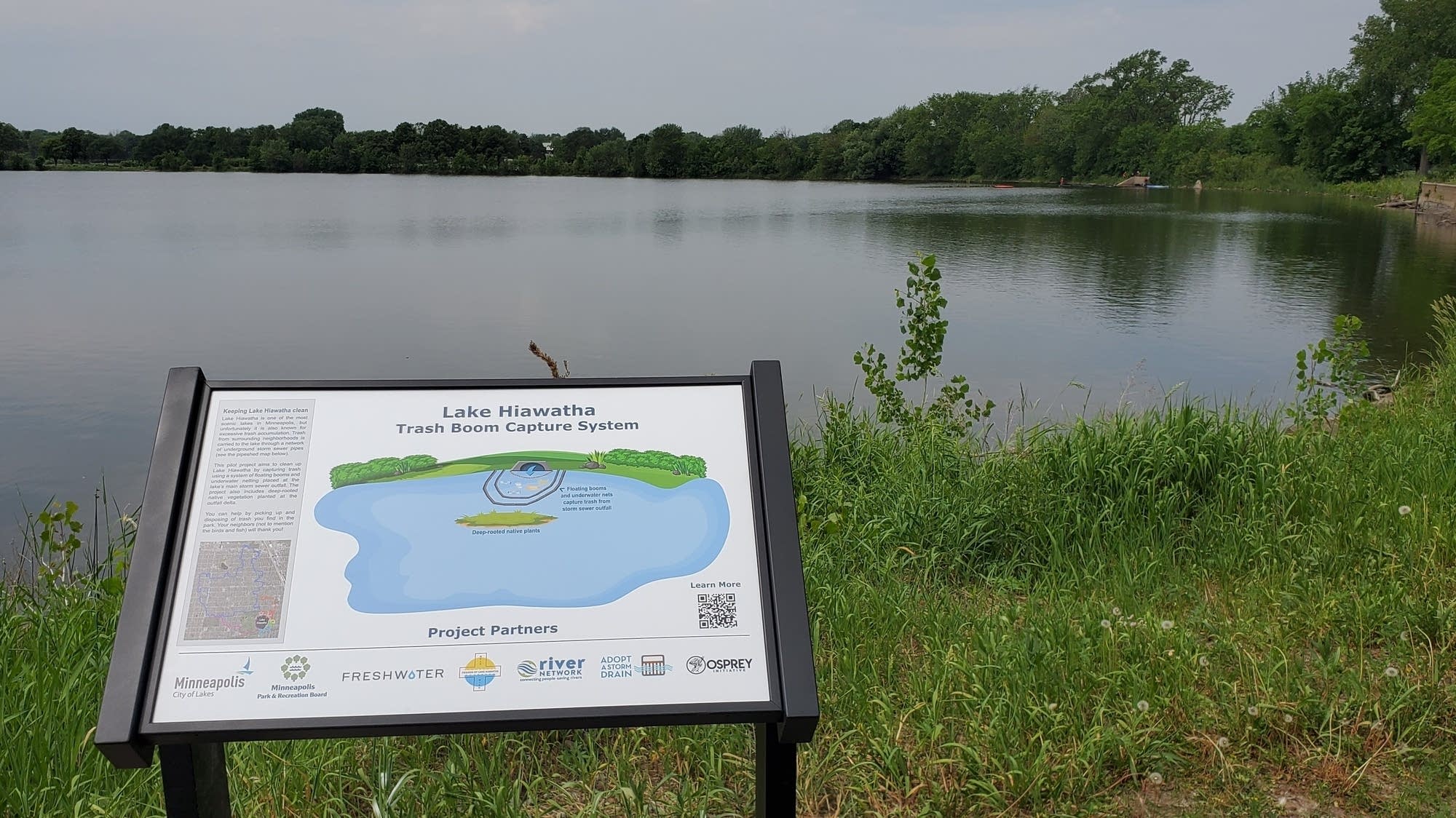 New system aims to keep litter out of Lake Hiawatha MPR News