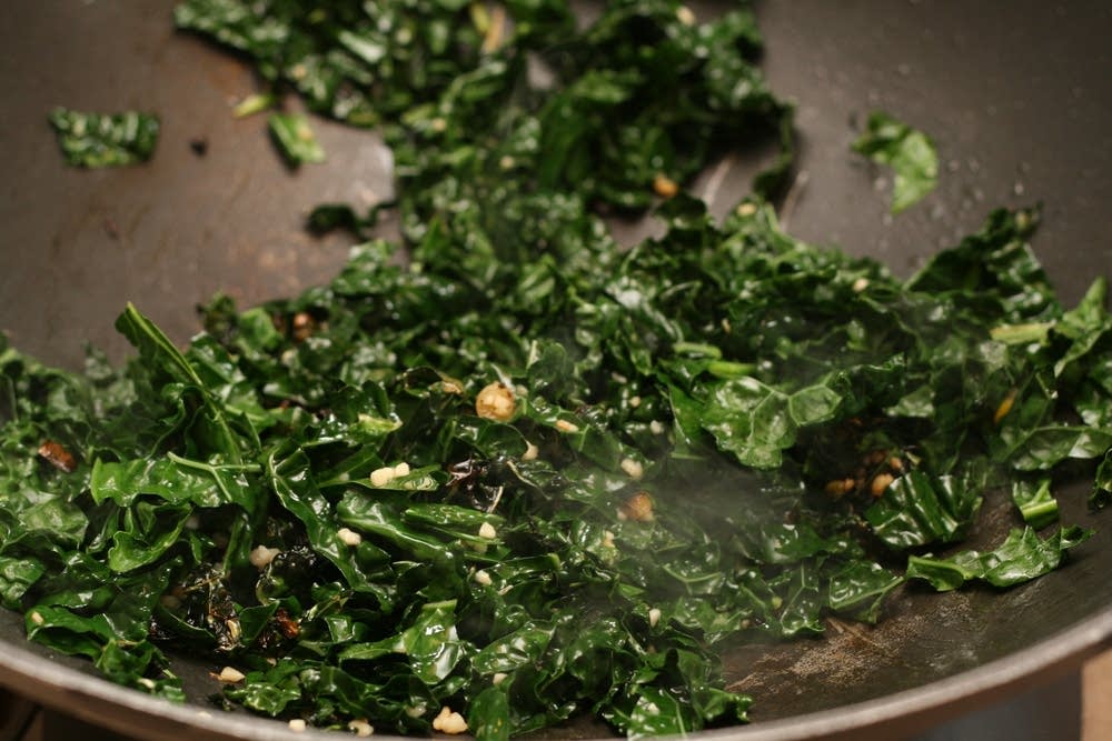 StirFried Shredded Kale The Splendid Table