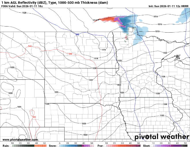 Forecast precipitation Sunday 12 p.m. to 9 p.m. 