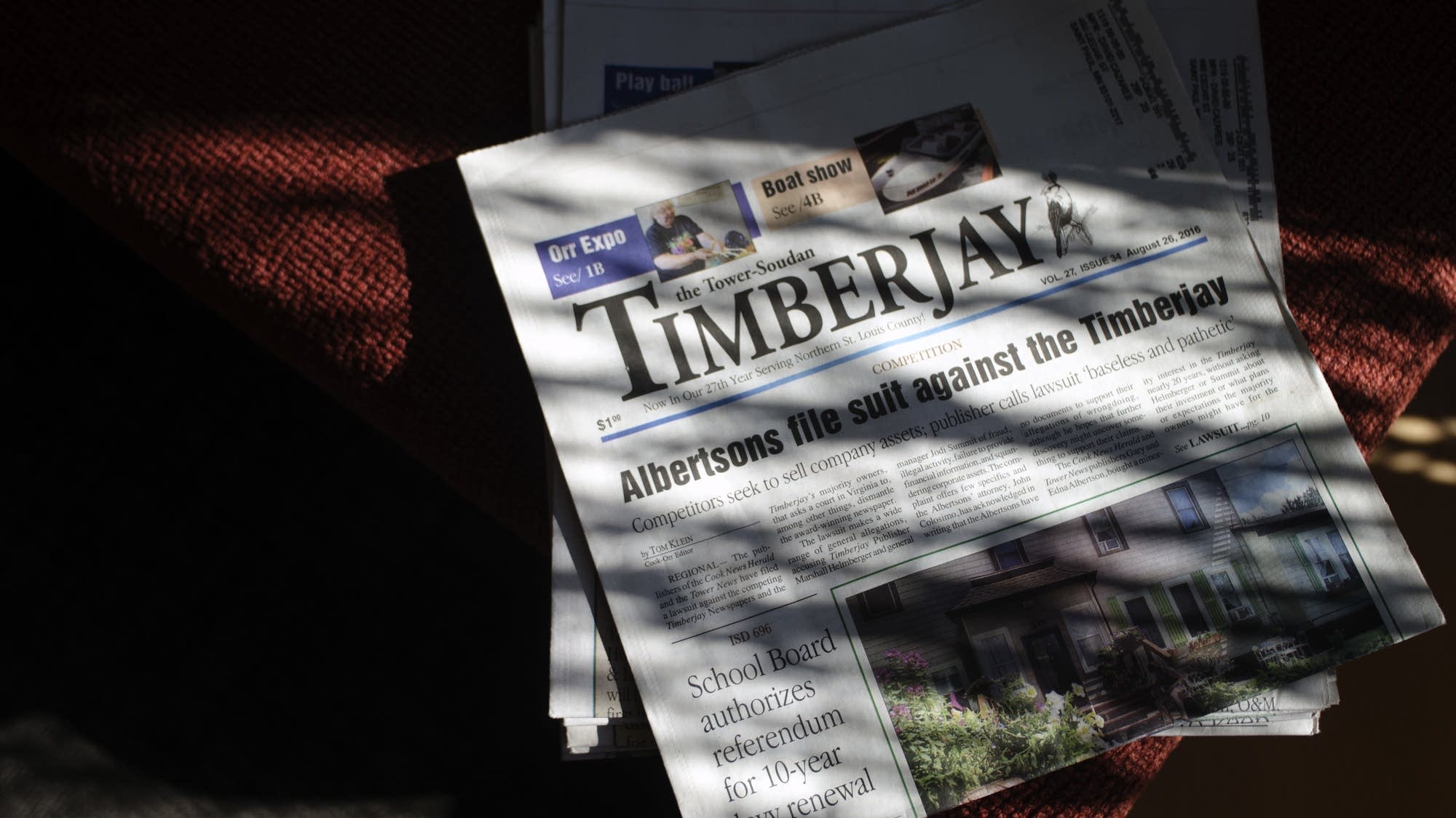 Newspaper battle a mustread in northern Minnesota MPR News