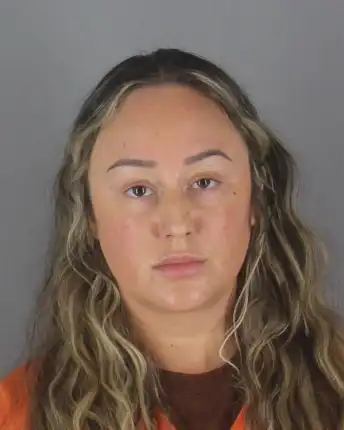 Mugshot of a woman.