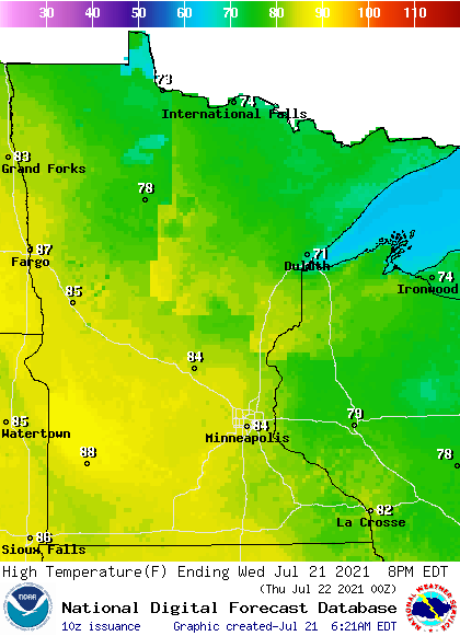 weather graphic