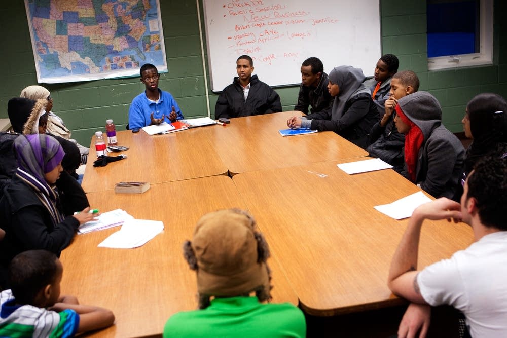 A Cedar-Riverside Youth Council meeting