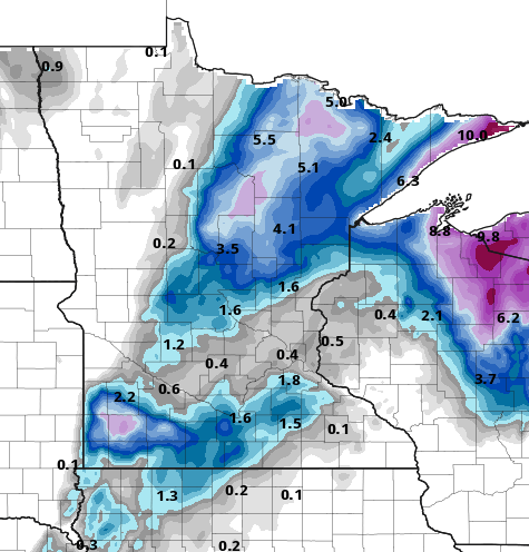 snowfall analysis